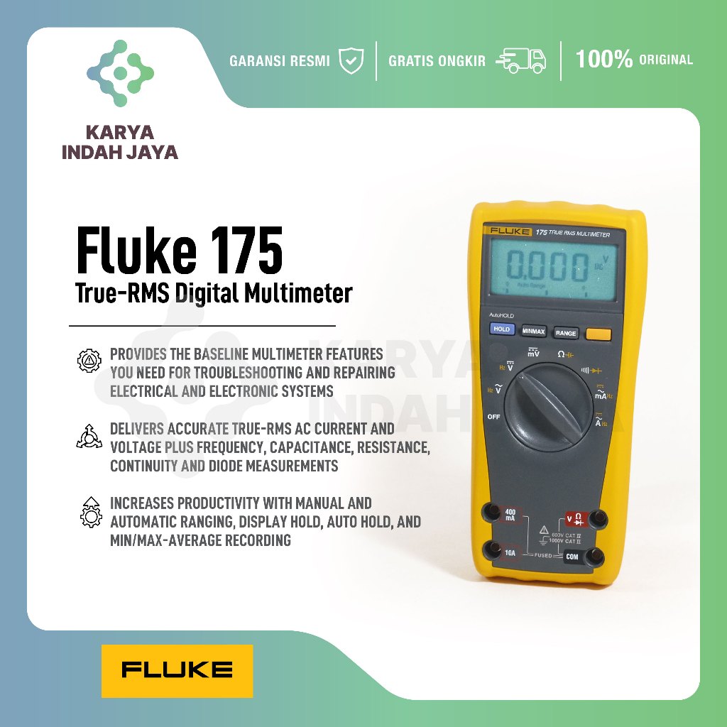 Fluke 175 True-RMS Digital Multimeter