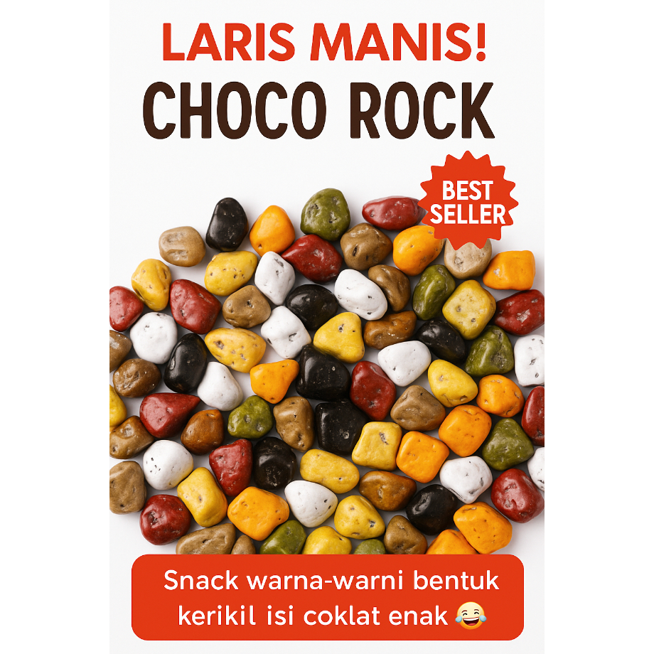 

Coklat Kerikil 500gram, Coklat Batu