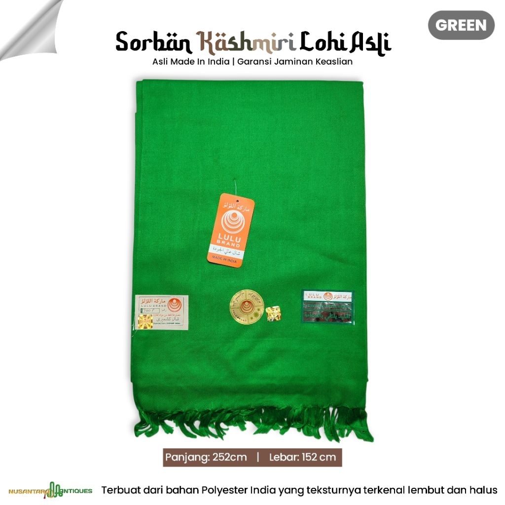 Surban Kashmiri LOHI Asli Sorban Kashmiri Import India
