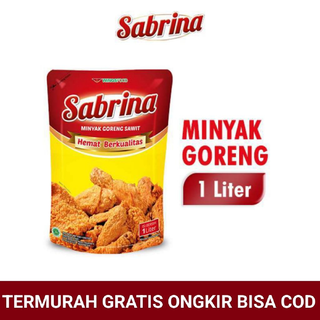 

MINYAK GORENG SABRINA 1 LITER
