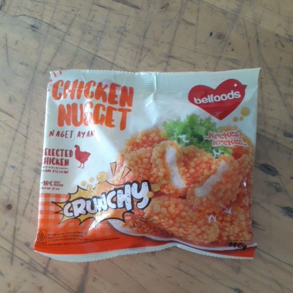 

BELFOOD CRUNCHY NUGGET 140GR