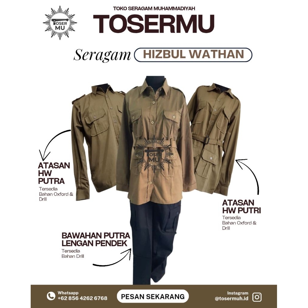 SD SERAGAM HIZBUL WATHAN