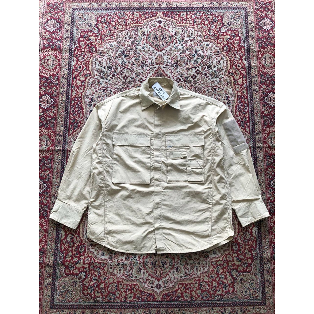 Nffo utility overshirt nylon jacket A new flame from beyond utility jacket G031