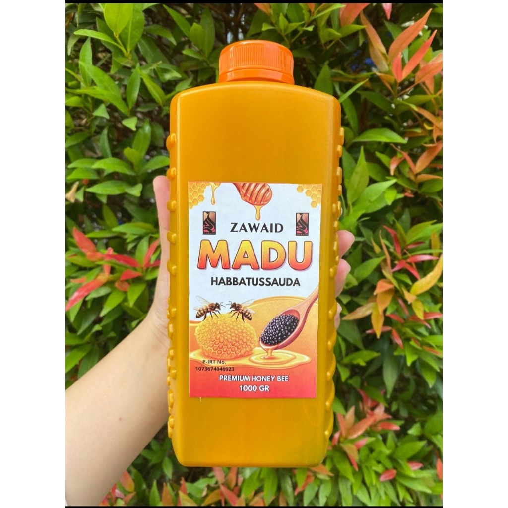 

Madu Habbatssauda isi 1kg (FREE SELAI BUAH ORGANIK 320gr LIMITED STOCK)