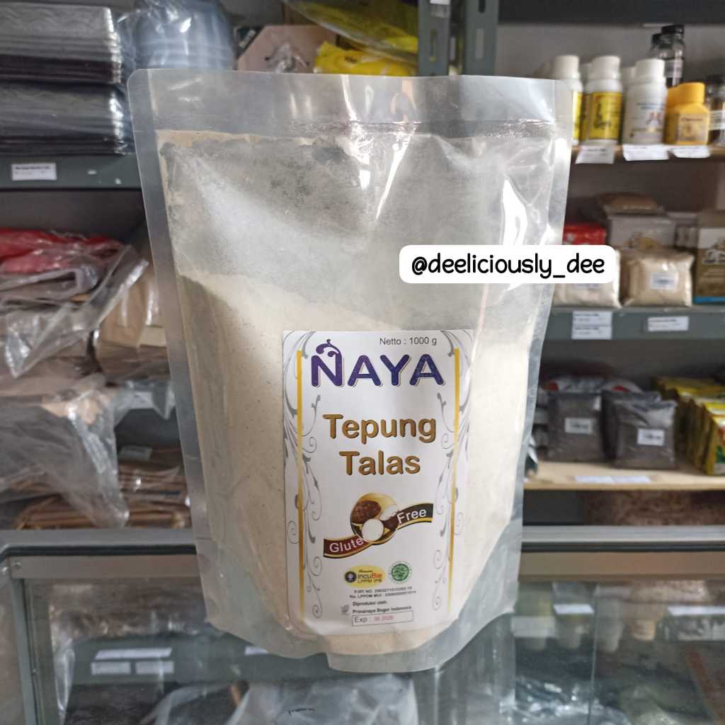 

NAYA Tepung Talas | Tepung Talas Belitung 1kg (GLUTEN FREE)