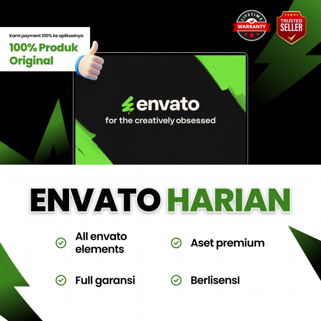 envato harian termurah | envato harian dengan garansi | envato 1 hari | envato 2 hari | envato 3 har