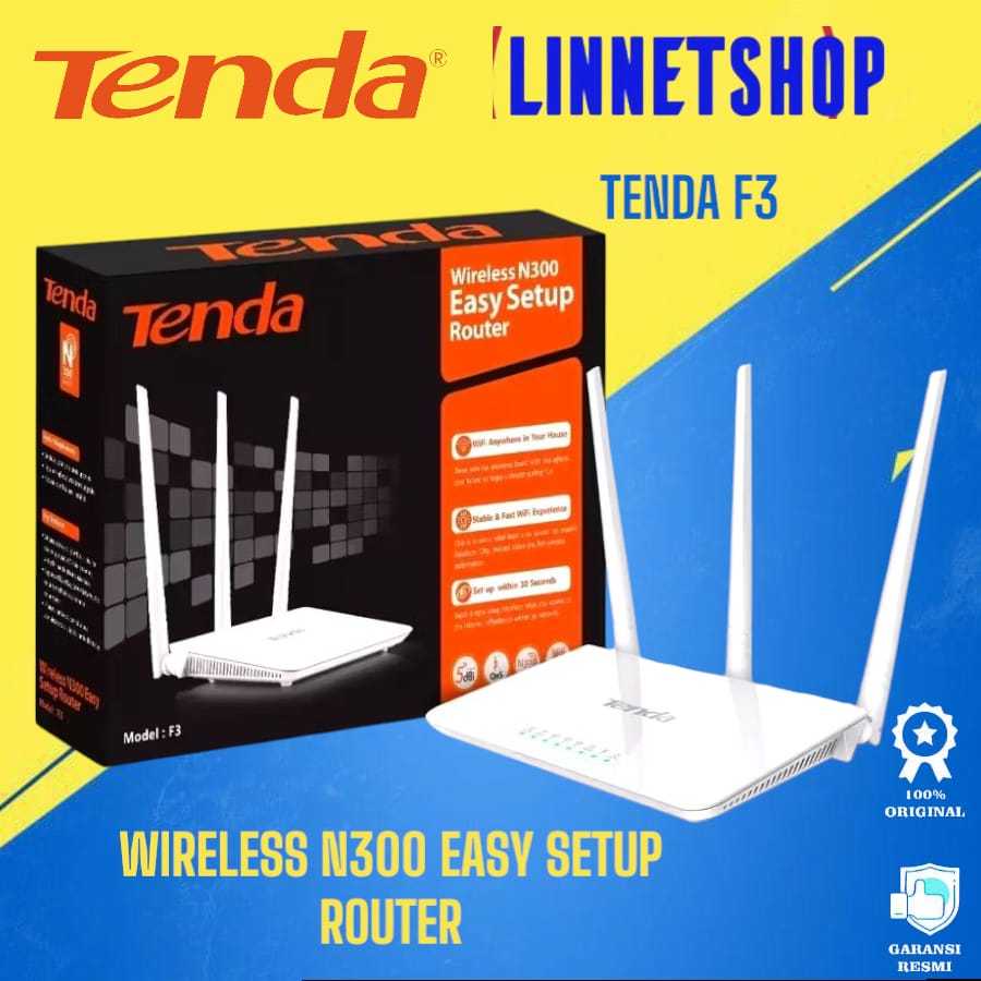 5-PCS TENDA F3 Router Wireless 300Mbps Hight Power Router (5)-LN