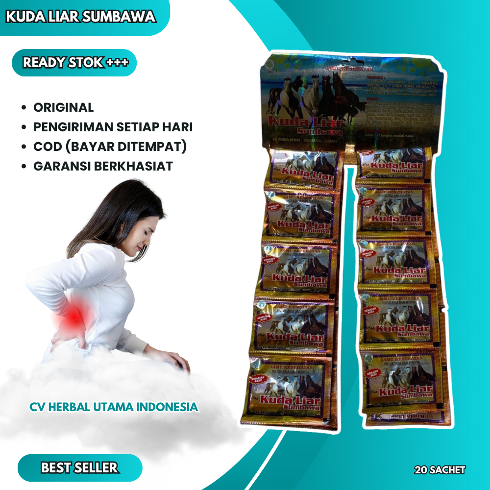 

Kapsul Kuda Liar Sumbawa Original 1 Hanger 20 Sachet