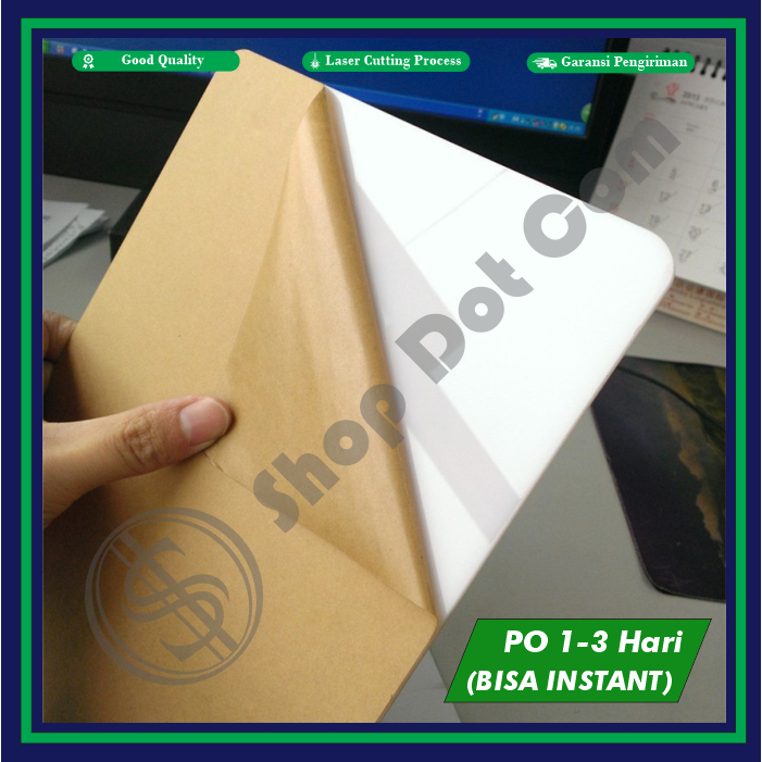 

Acrylic / Akrilik Putih Susu (20cm x 50cm) Tebal Request