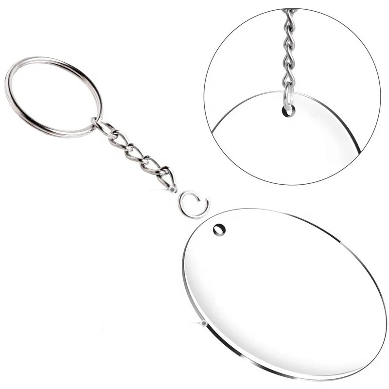 [TERMURAH] Ganci Bulat Akrilik Polos