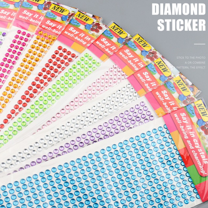 

[TOYOU SHOP M07] STIKER DIAMOND | STIKER DIY / MAINAN / KERAJINAN TANGAN / MANIK-MANIK / SCRAPBOOK