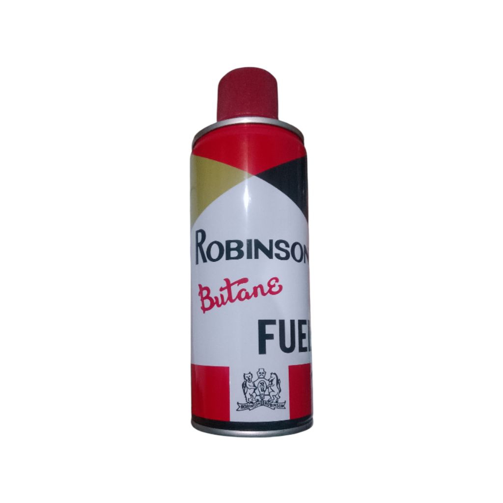 Robinson Butane Gas – Gas Isi Ulang Korek & Kompor | 220g / 120g / 37g