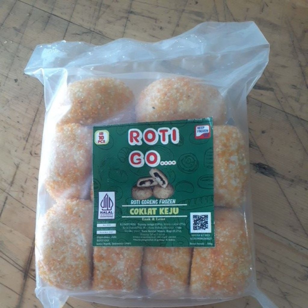 

ROTI GO COKLAT KEJU ISI 10