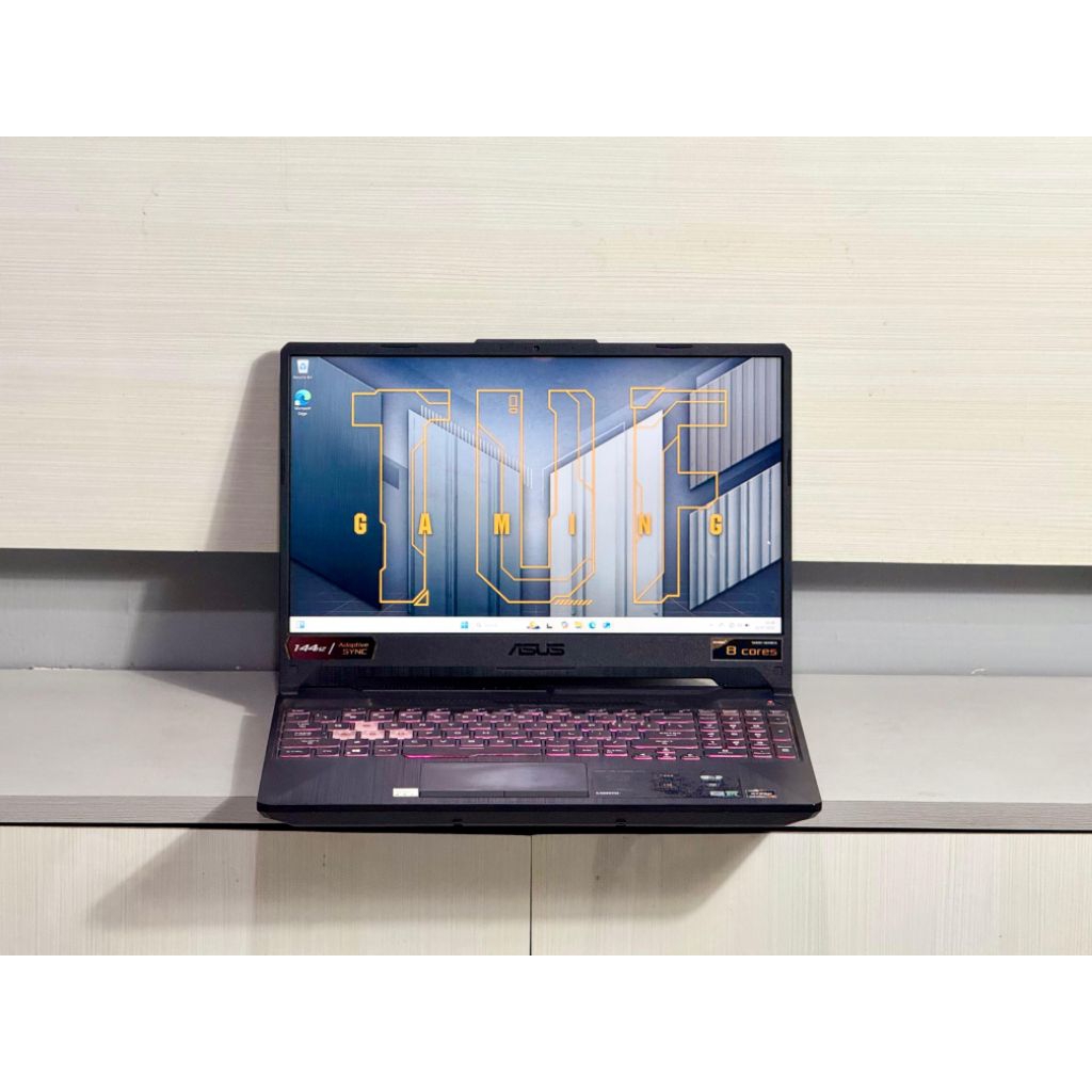 LAPTOP GAMING ASUS TUF A15 FA506QM RYZEN 7-5800H RTX 3060 144Hz