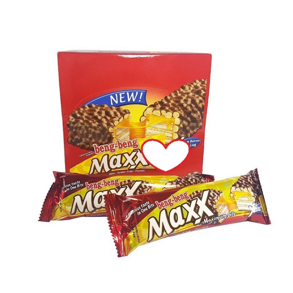 

BENG-BENG MAXX wafer coklat tebal isi 12 bungkus