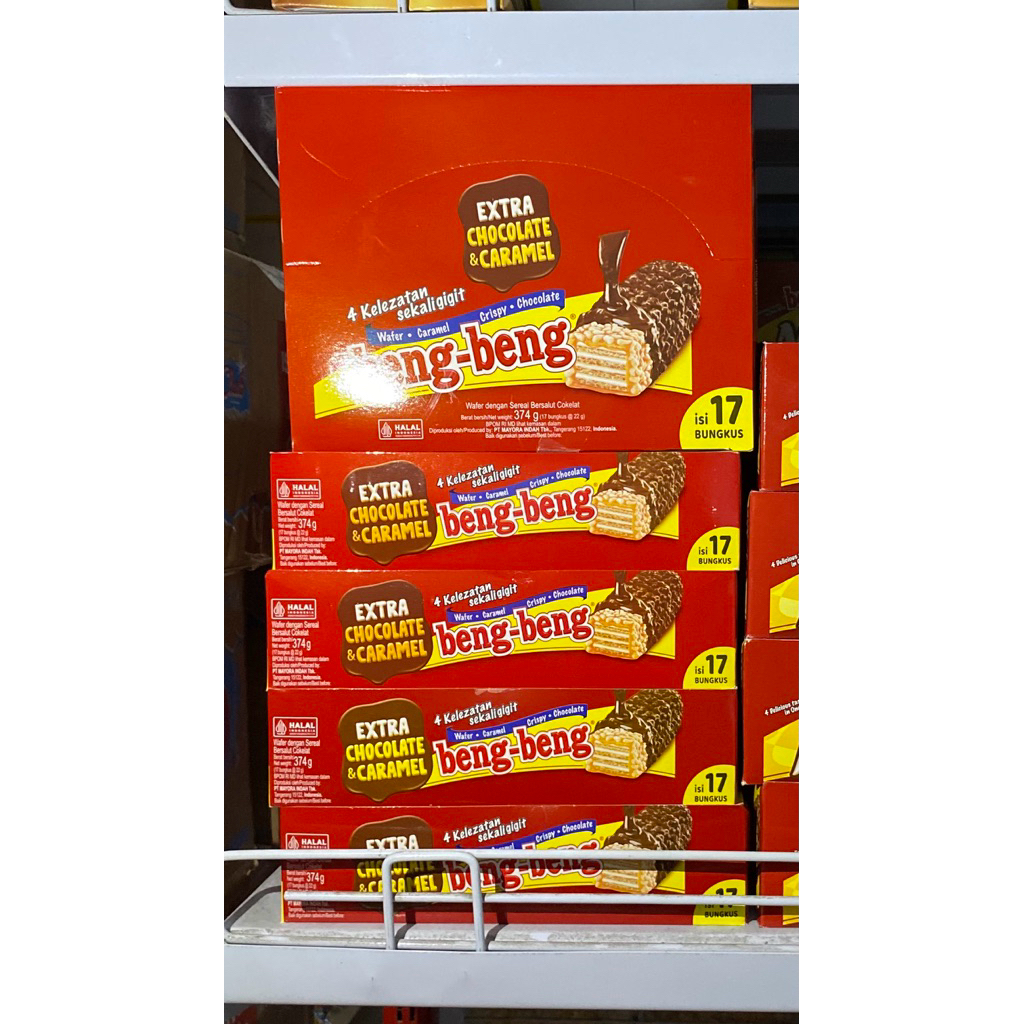 

BENG-BENG wafer coklat 1 box isi 17pcs