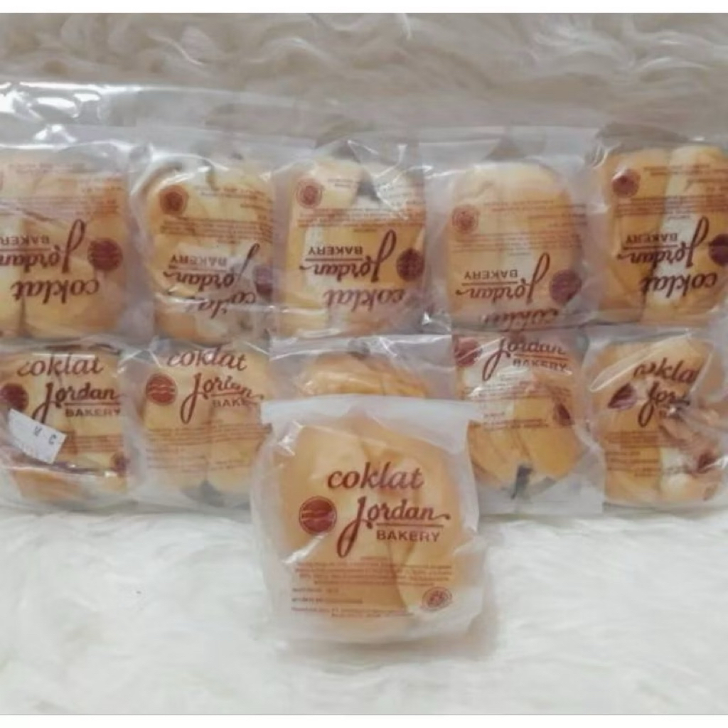 

Roti Selai Coklat / Keju Jordan Bakery 1 pack isi 10 pcs