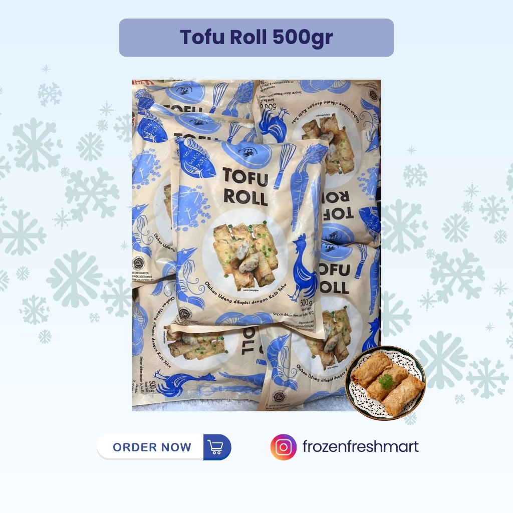 

Tofu Roll - Lumpia Udang Kulit Tahu 500 gr