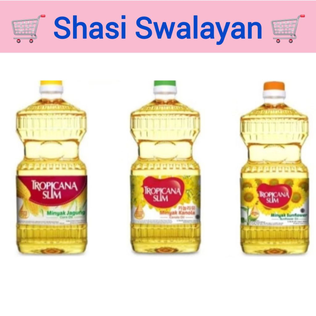 

TROPICANA SLIM Minyak 946 Ml - Kanola/ Sunflower/ Jagung/ Zaitun