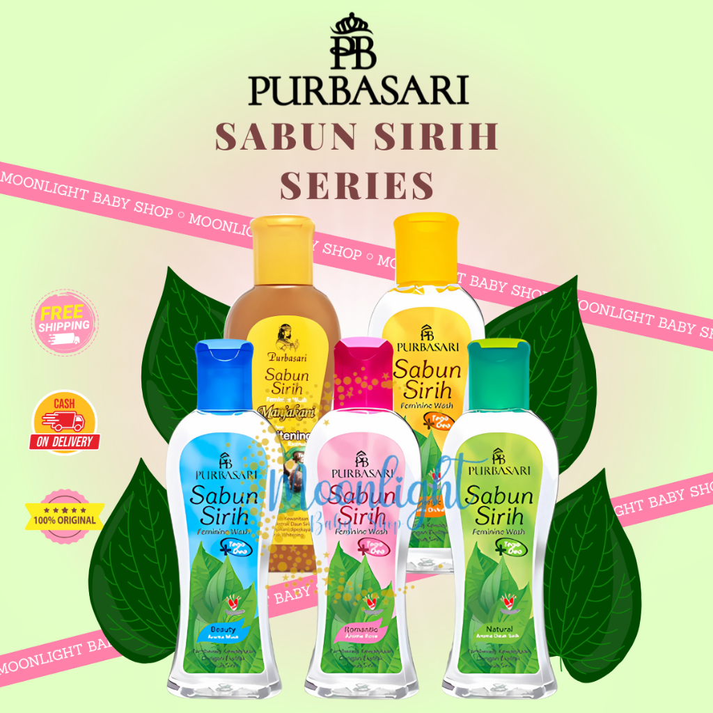 PURBASARI Sabun Daun Sirih Pembersih Kewanitaan 125ml Feminine Wash Manjakani Whitening
