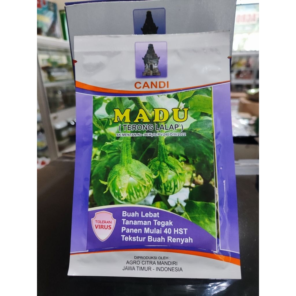 

Terong Lalap Madu Cap Candi kemasan 10gr