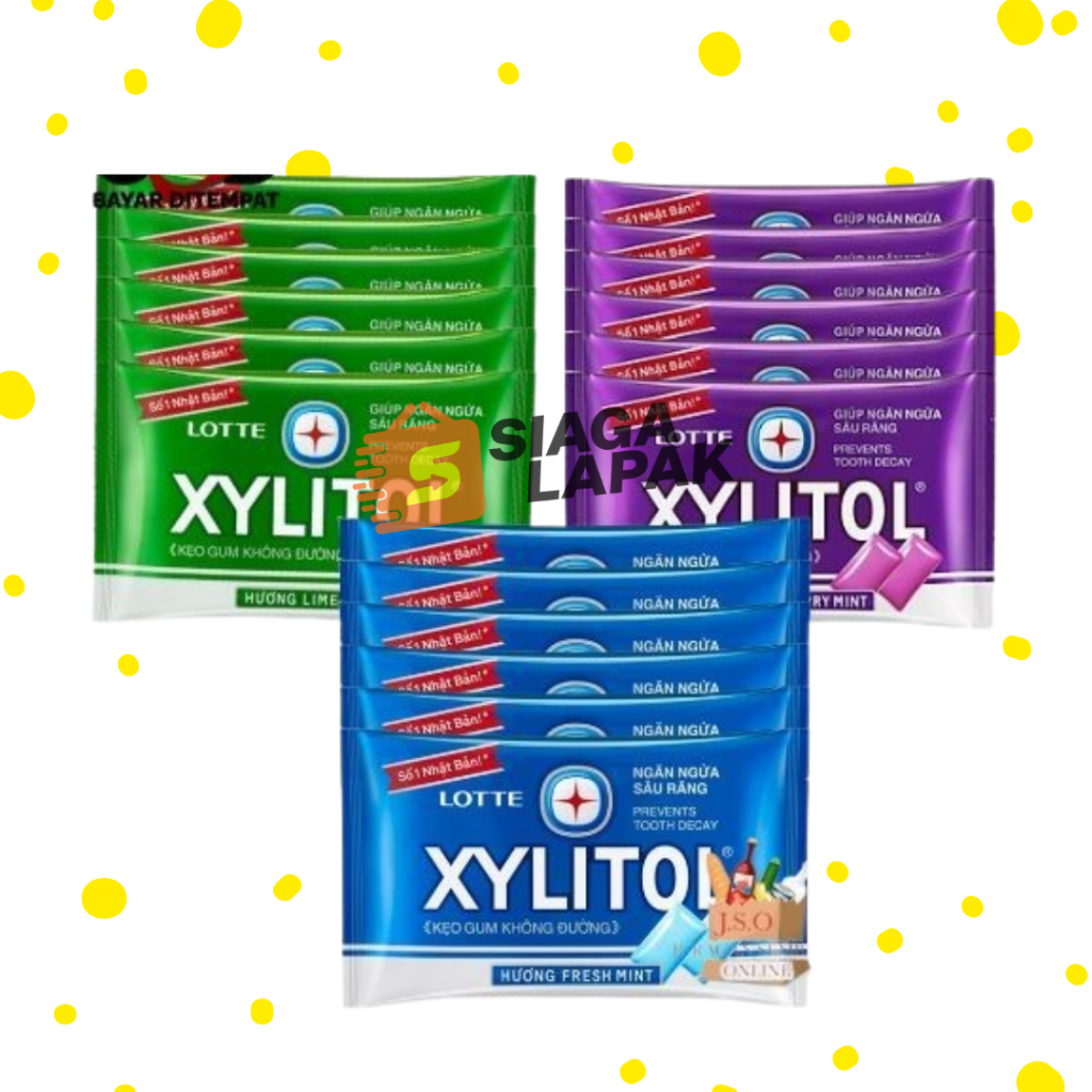 

Xylitol 1 PAK ISI 10 Permen Karet Bebas Gula Aneka Varian [BELI BANYAK LEBIH MURAH]