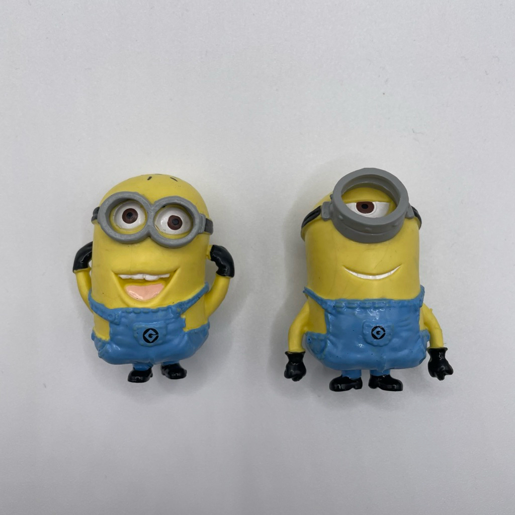 

3D Erasers Set of 2 Minions Despicable Me Minion Mayhem Universal Studios Figure