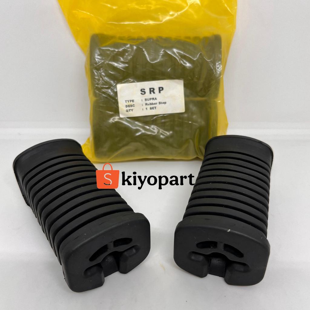 KARET STEP PIJAKAN KAKI SUPRA "SRP" - FOOTSTEP MOTOR HONDA SUPRA