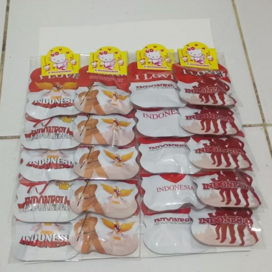 

[ 20pcs ] Merah-putih Bom-bag tepuk/injak Rencengan warung
