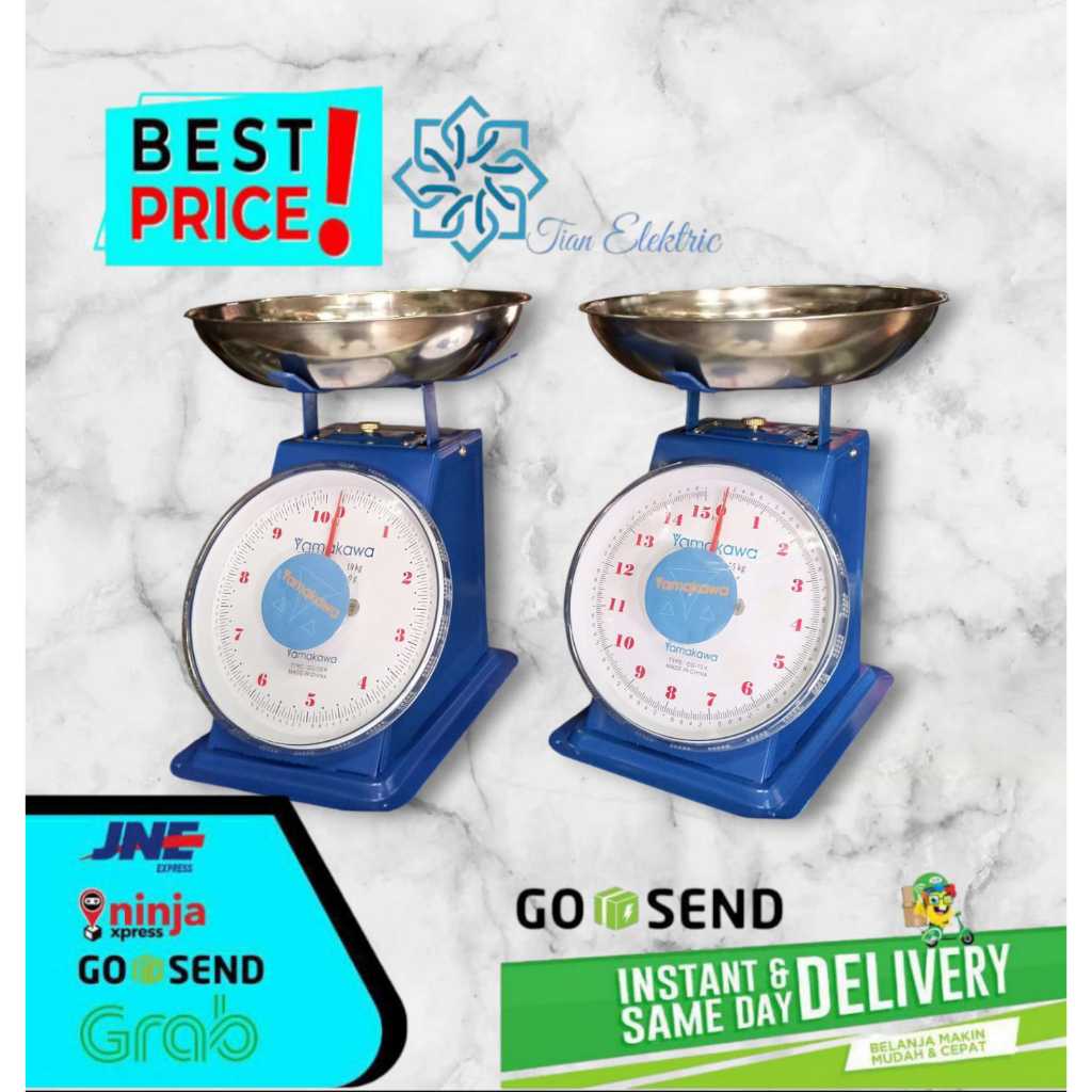 Timbangan Duduk / Timbangan Manual / Timbangan Analog 10Kg & 15Kg
