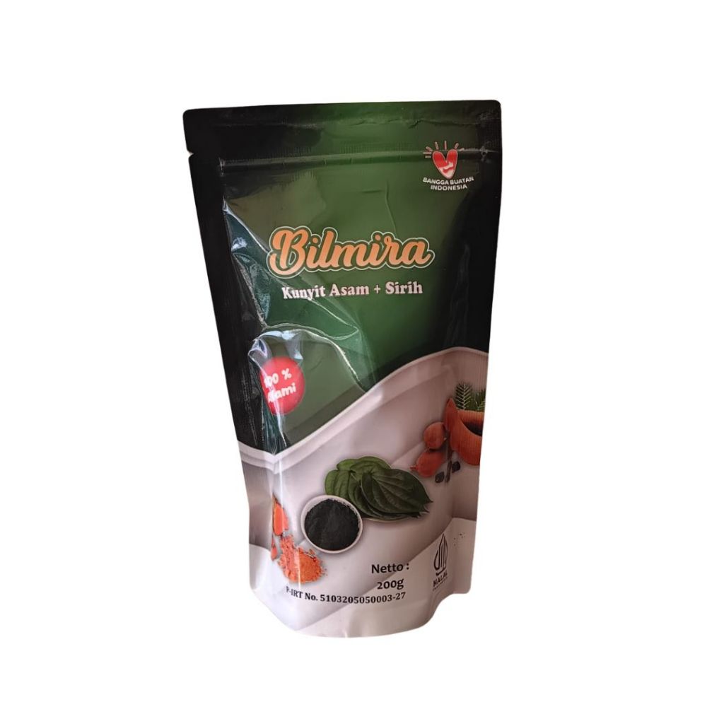 

BILMIRA Minuman Serbuk Kunyit Asam + Sirih