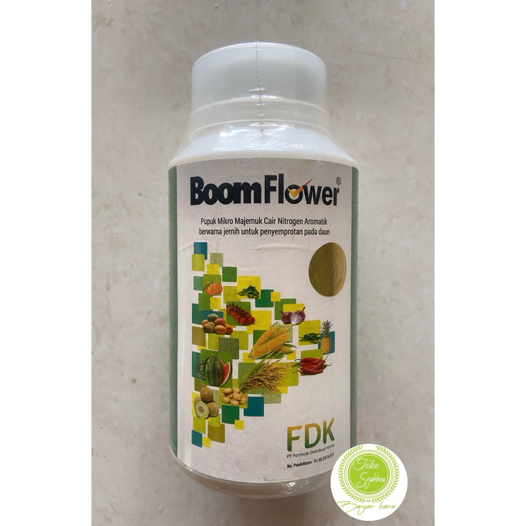 BOOM FLOWER 250ml | Pupuk Mikro Majemuk Cair | Sanitas