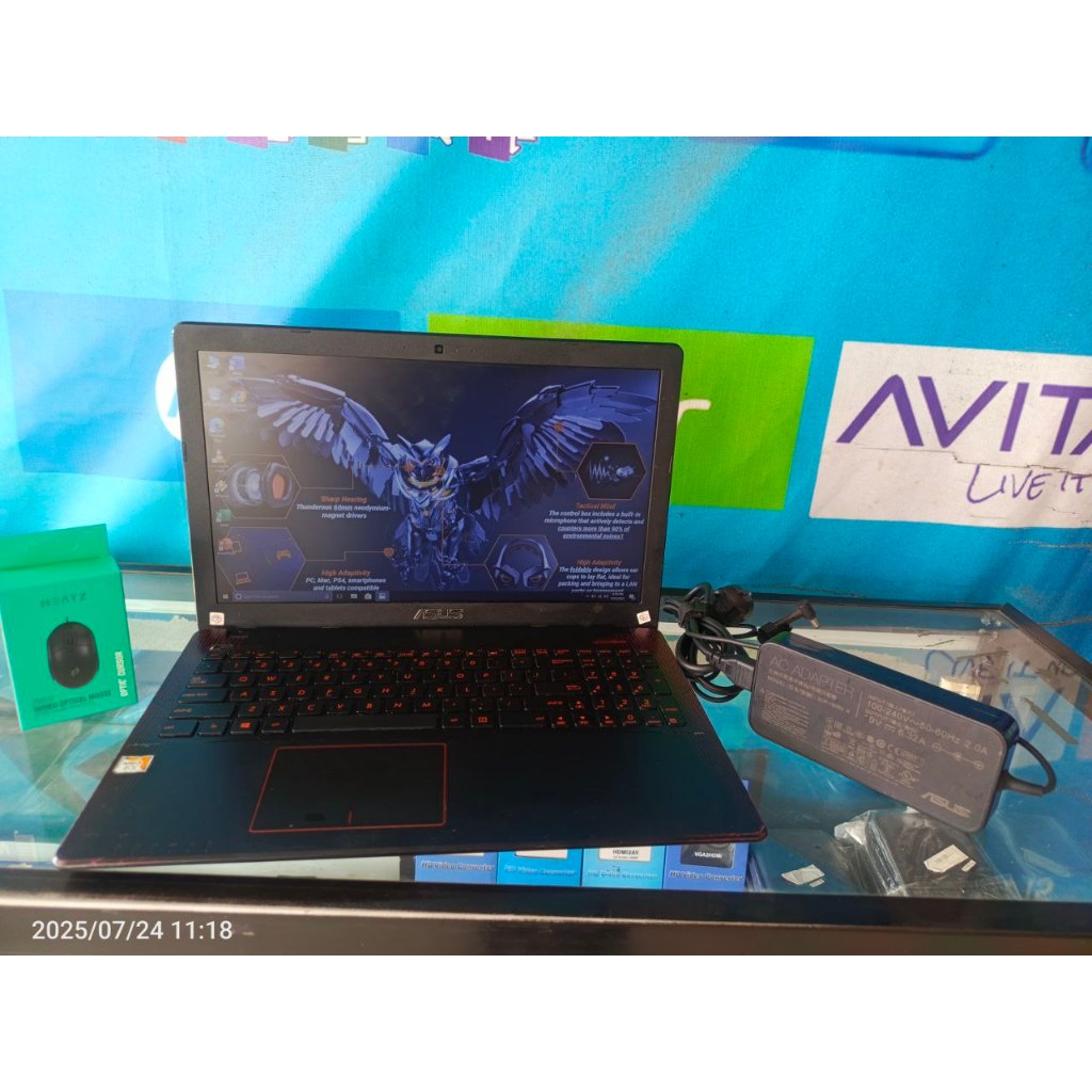 Laptop Asus X550IK Baby ROG RAM 16GB AMD FX-9830P SSD 256GB HDD 1TB