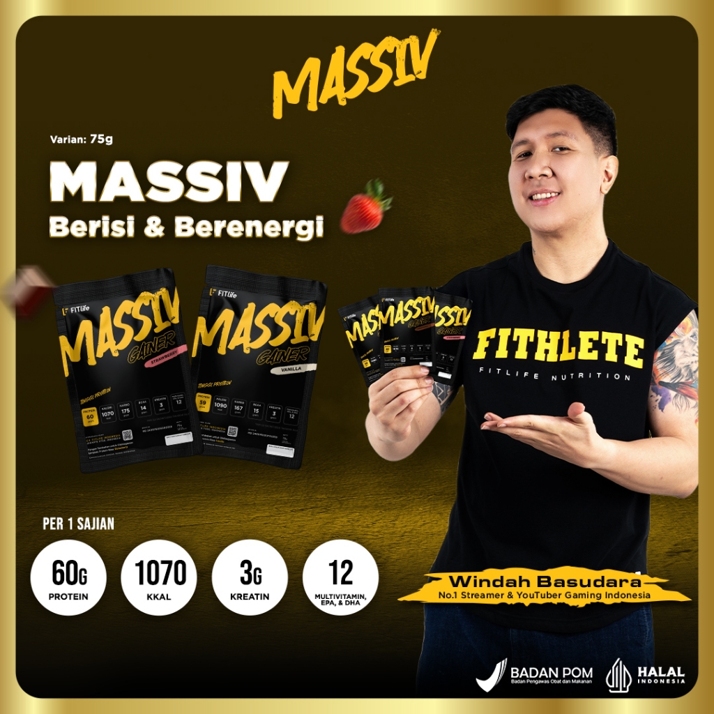 FITlife Massiv Gainer Sachet (MPro Upgraded)