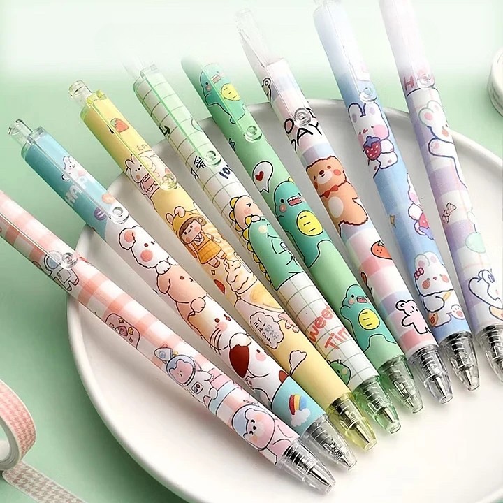 

pulpen karakter pulpen lucu pulpen mekanik isi 6 pcs