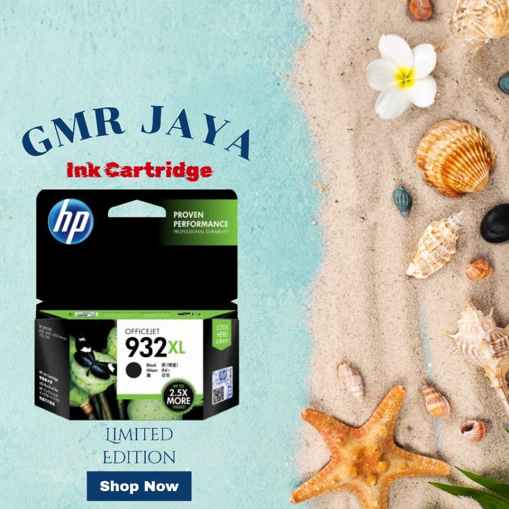 Tinta hp 932XL black original / Tinta cartridge hp 932XL black original / Tinta printer HP Officejet