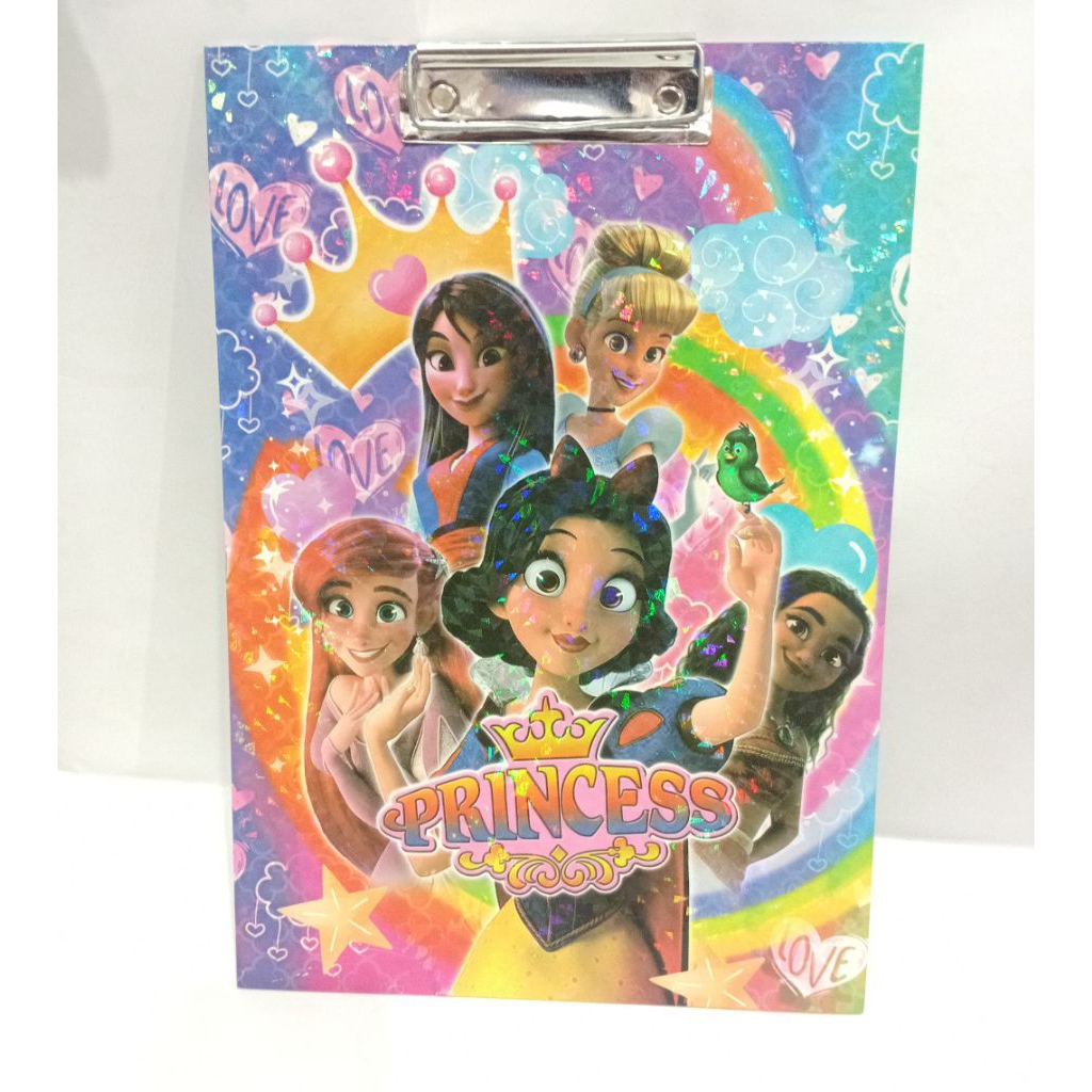 

Papan Dada Kayu 2 Sisi Karakter Princess TMT-007