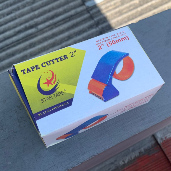 

DISPENSER LAKBAN 2 INCHI / ALAT PEMOTONG LAKBAN MERK STARTAPE