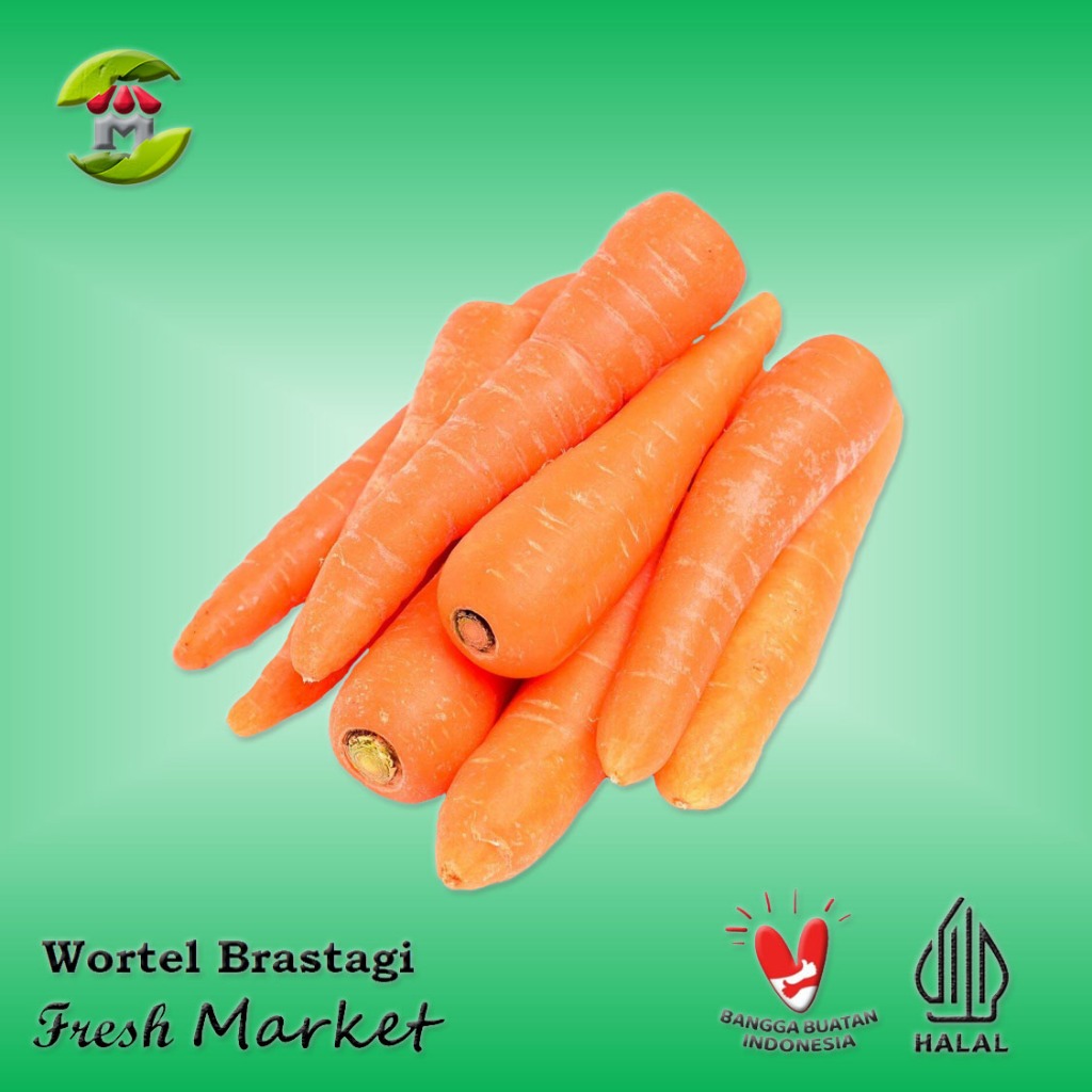 

[JAKPUS] Wortel Brastagi Pack 450gr - 500gr