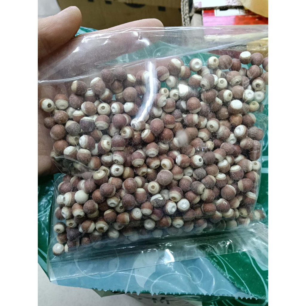 

Qian Shi / Euryale Seed / Fox Nut Seeds / Kiam Sip 100 gr - 250 gr