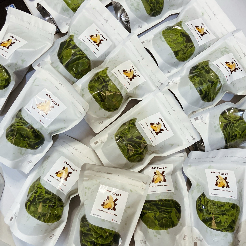 

[Cau Chips] KERIPIK PISANG LUMER RASA MATCHA