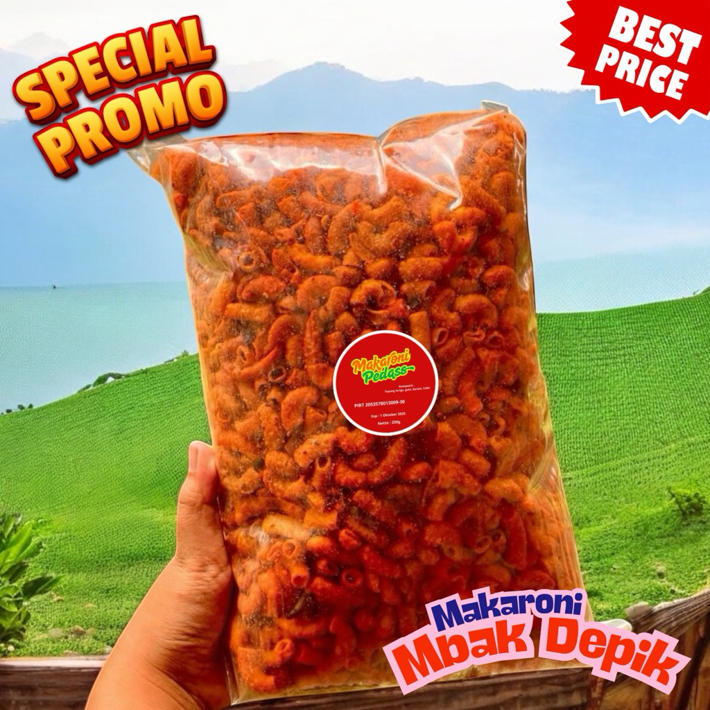 

Makaroni Cabai Rawit Gila 250g – Asli Surabaya