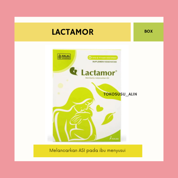 LACTAMOR BOX 60 TABLET / PELANCAR ASI IBU MENYUSUI / ASI BOOSTER