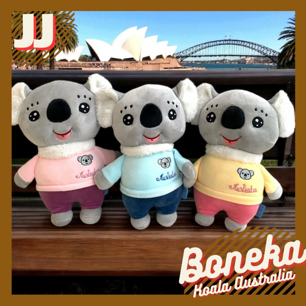 BONEKA CUTE KOALA AUSTRALIA 30 CM