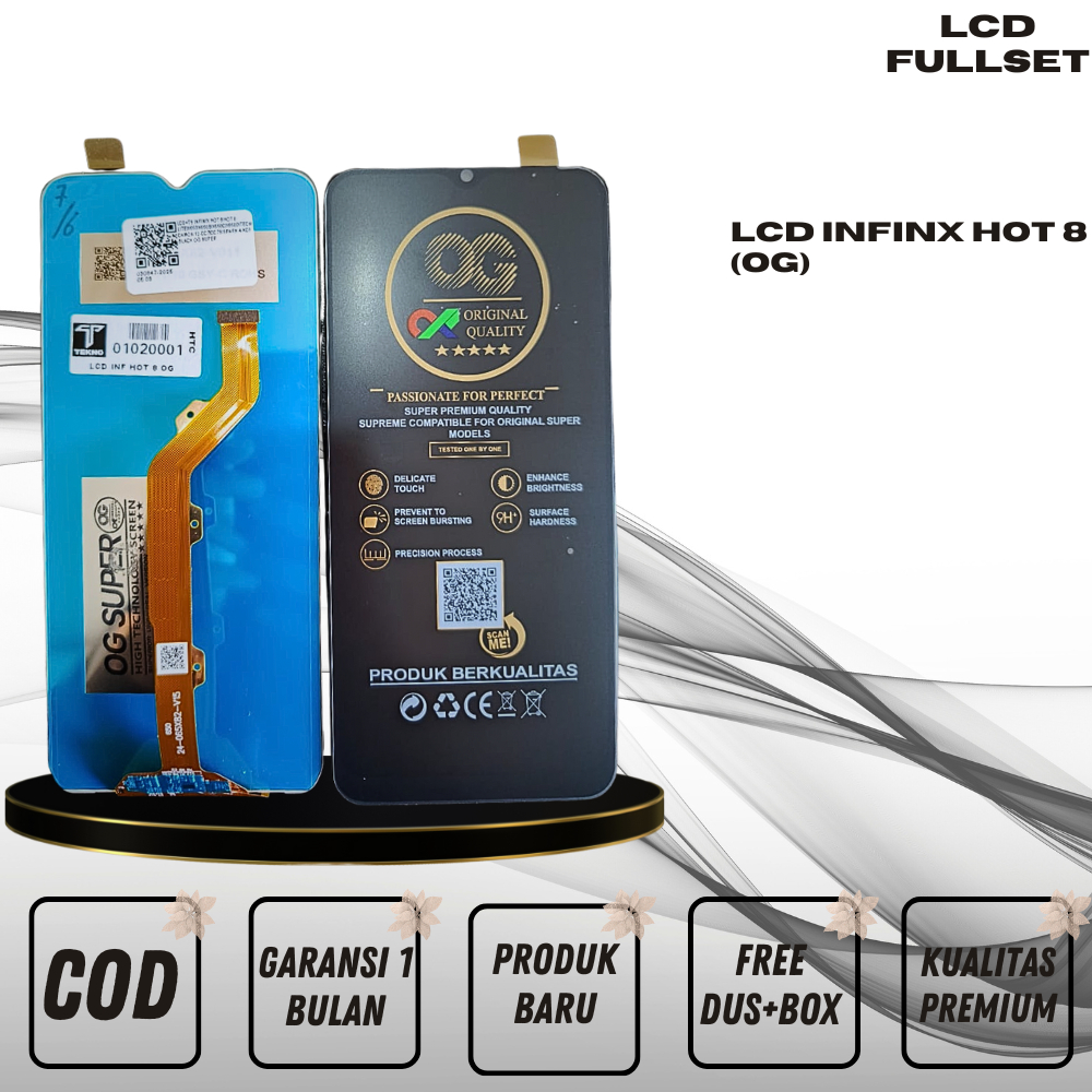 LCD UNIVERSAL INFINIX HOT 8 OG ORIGINAL