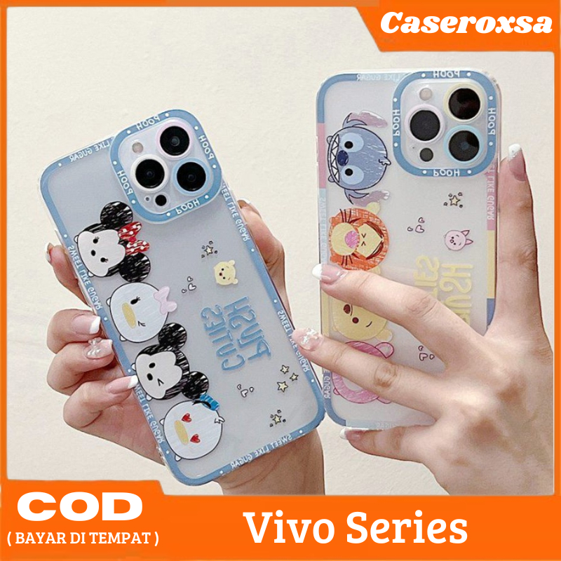 Case Vivo Y12 Y15 Y17 Y20 Y20S Y12S Y21 Y21A Y21E Y21T Y21S Y33S Y33T Y50 Y30 T1 5G Y55 5G Y75 5G Pl
