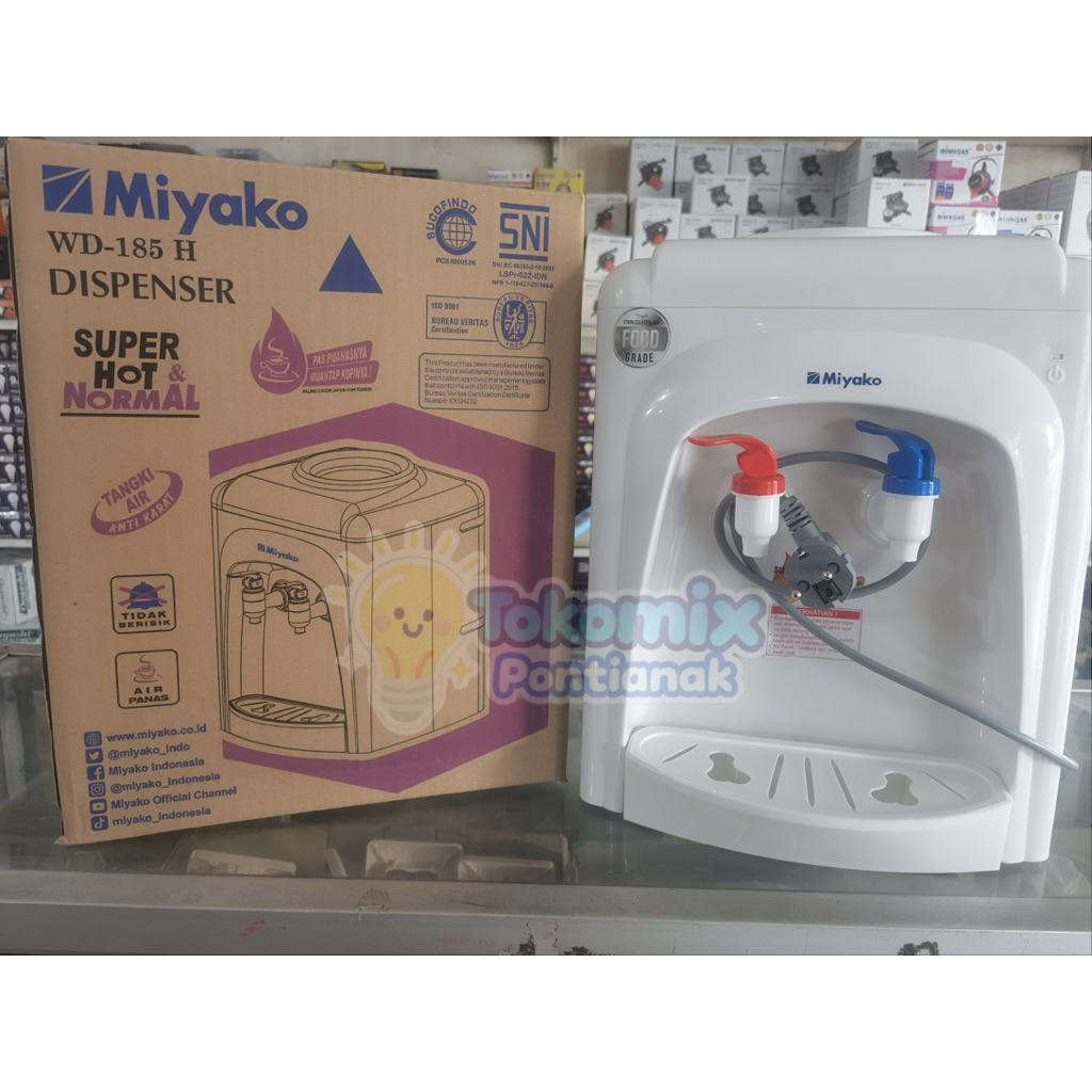 Dispenser kecil air galon MIYAKO WD-185H