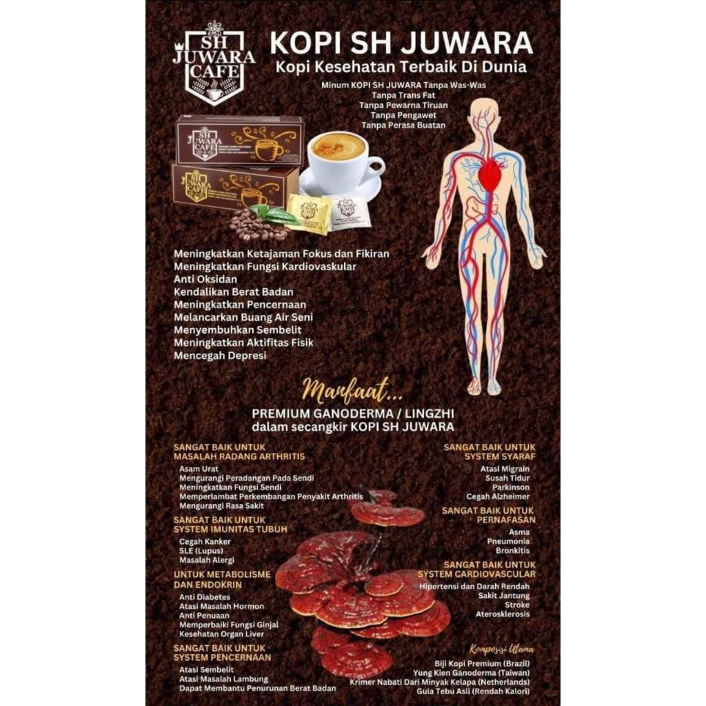 

KOPI JUWARA UNTUK KESEHATAN