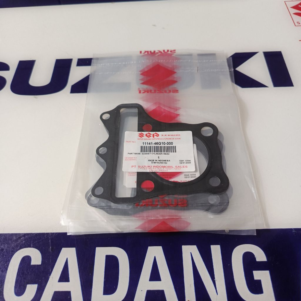 PAKING BLOK HEAD HAYATE 125 PAKING GASKET HAYATE 125ORIGINAL SGP