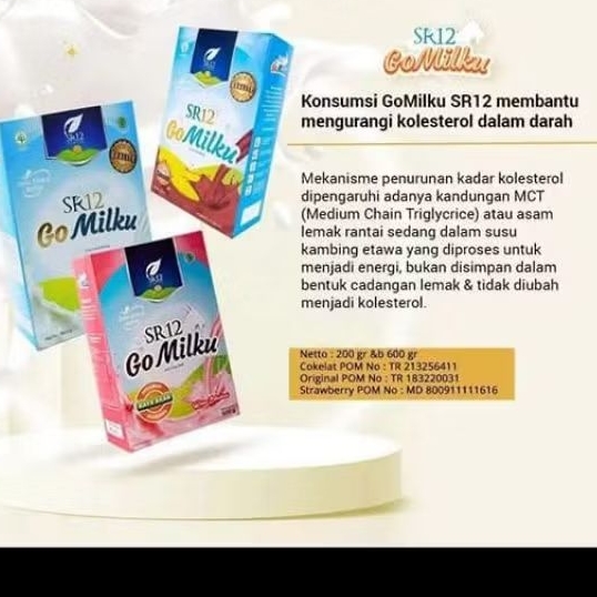 

SR12 Go Milku susu etawa aneka rasa dan khasiat
